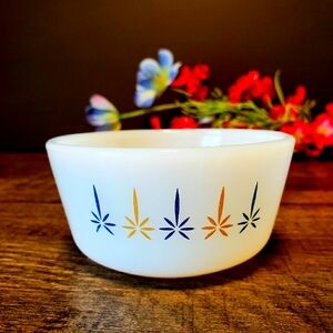 Fire King Vintage Candle Glow Small Dish by Anchor Hocking